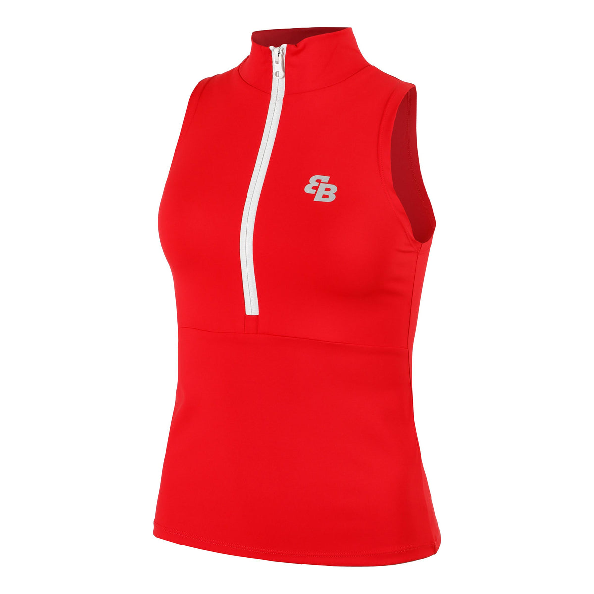 BB by Belen Berbel Monaco Canottiera Donna-Rosso,Bianco