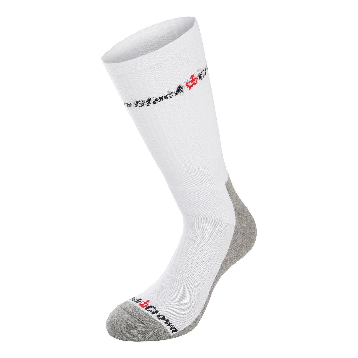 Black Crown Calzini Sportivi-Bianco, Grigio