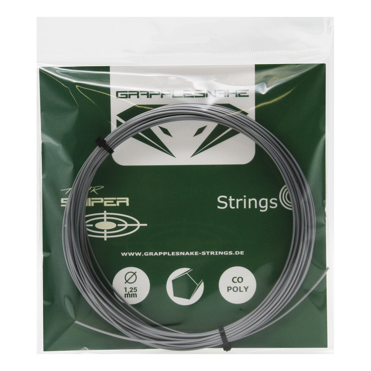 Grapplesnake Tour Sniper Set di corde 12m - argento
