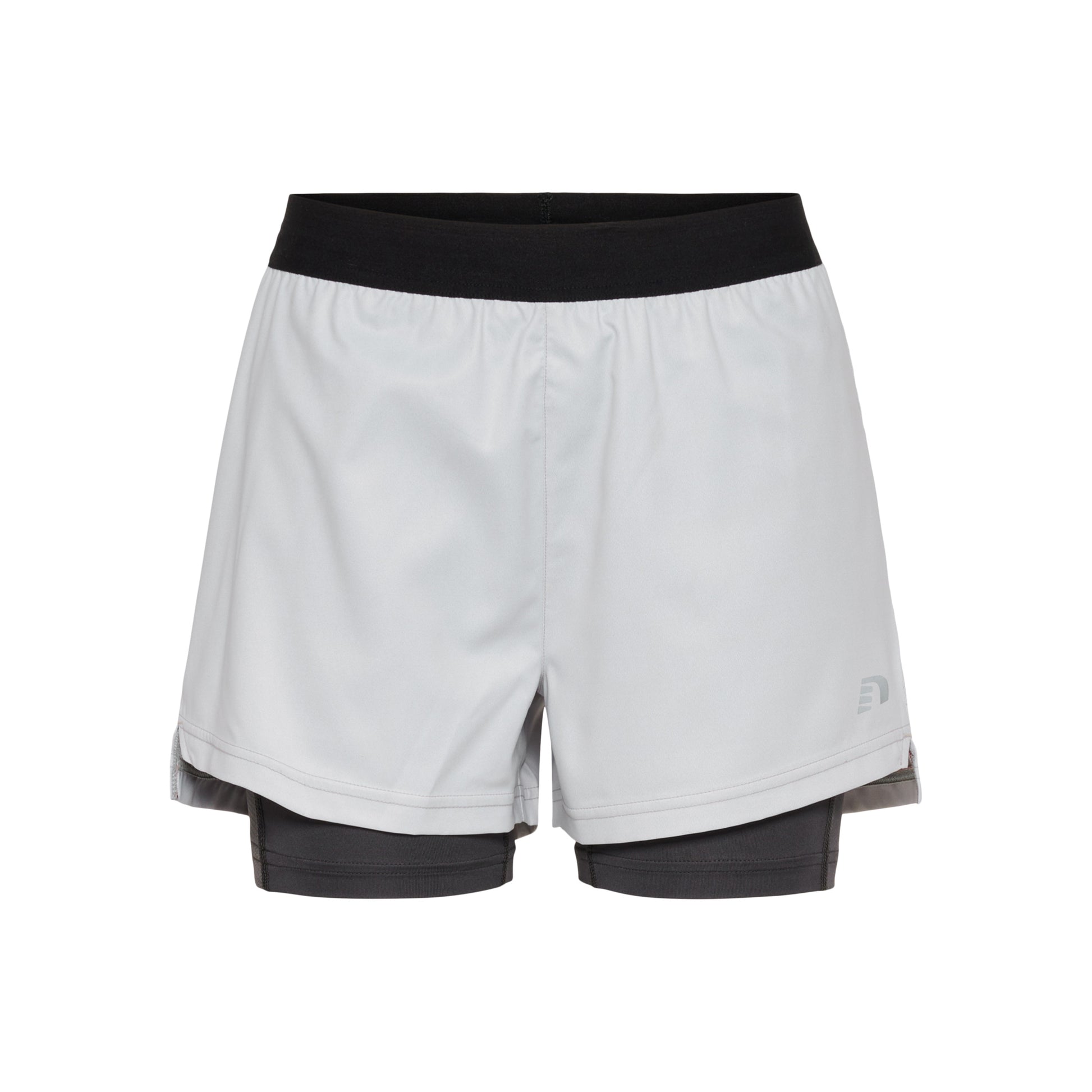 Newline 2in1 Pantaloncini Donna - bianco, nero