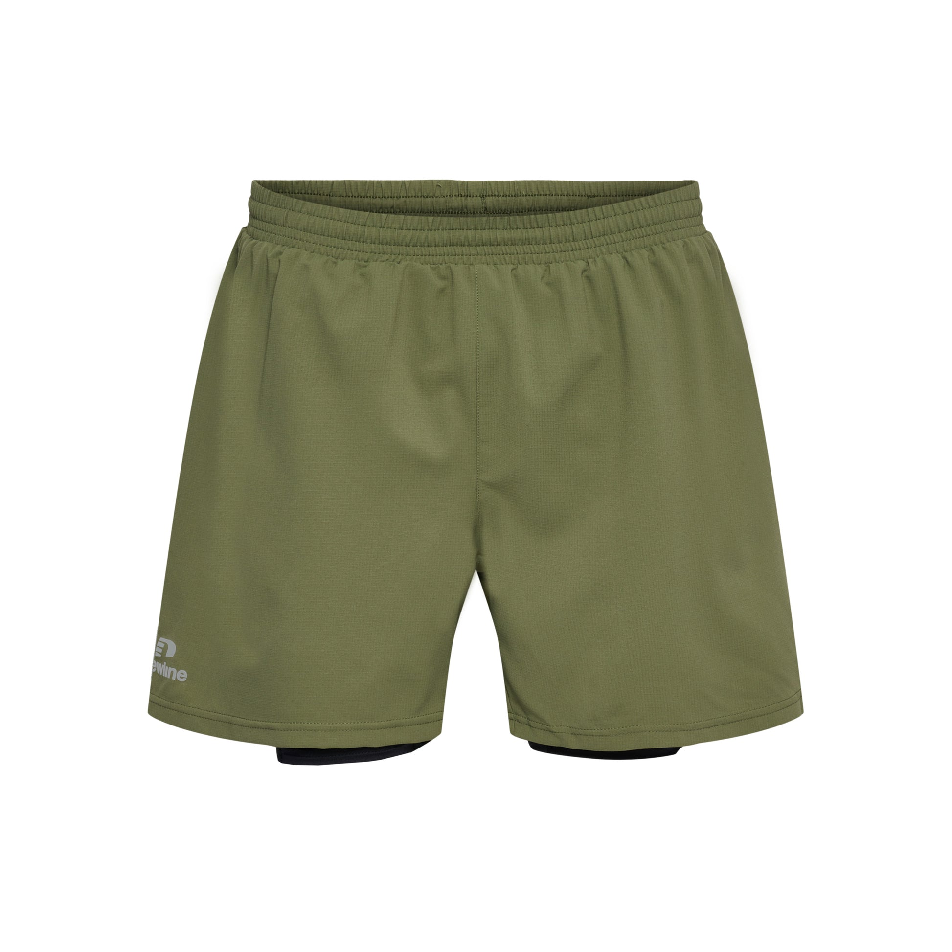 Newline Dallas 2in1 Pantaloncini Uomini - oliva,