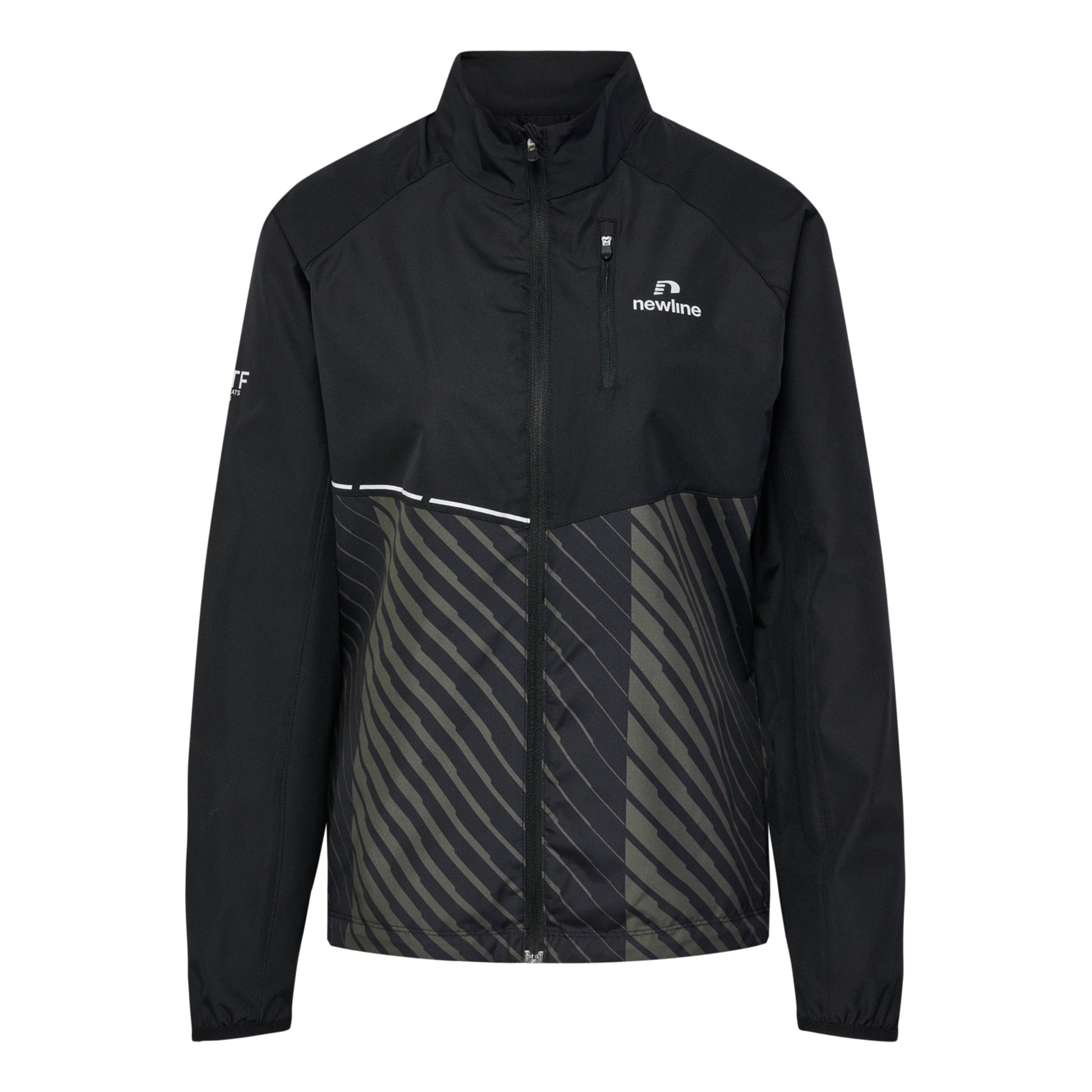 Newline Pace Giacca da corsa Donna - nero, beige