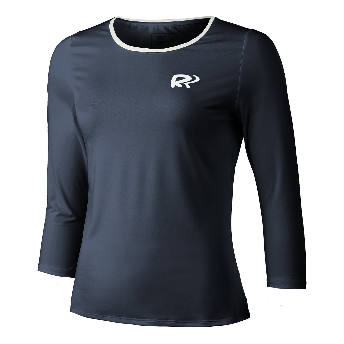 Racket Roots Teamline Manica Lunga Donna-Blu