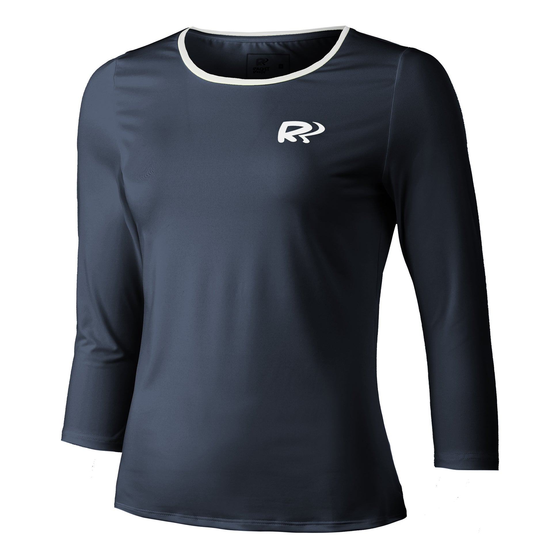 Racket Roots Teamline Manica Lunga Donna-Blu