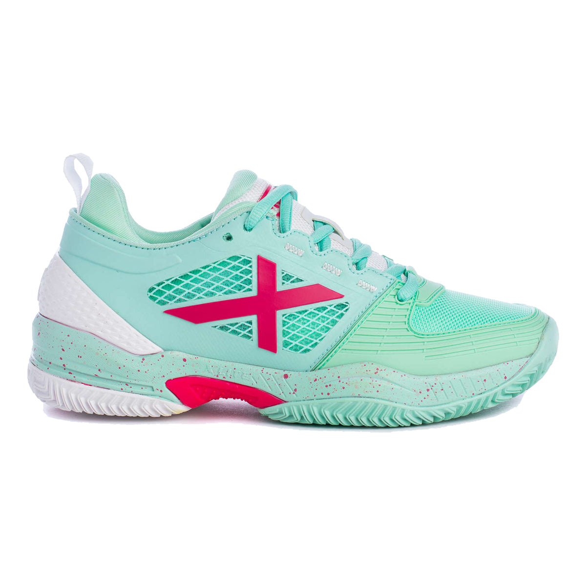 Munich Atomik 11  Scarpa da padel Unisex - mint, rosa