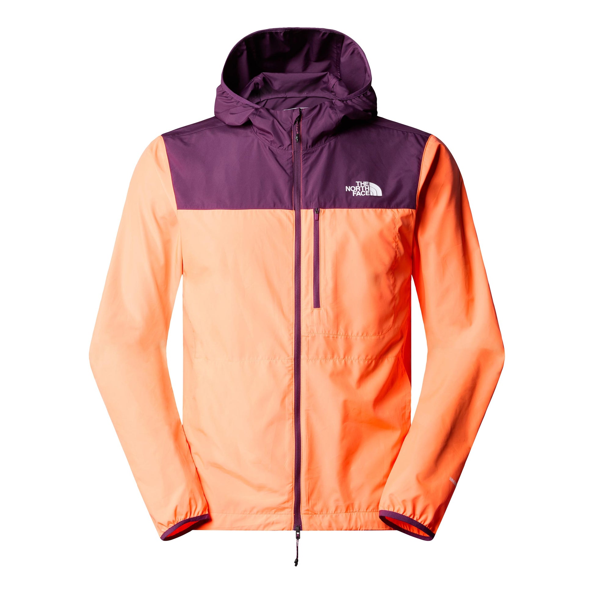 The North Face Higher Run Wind Giacca da corsa Uomini - arancione, lilla
