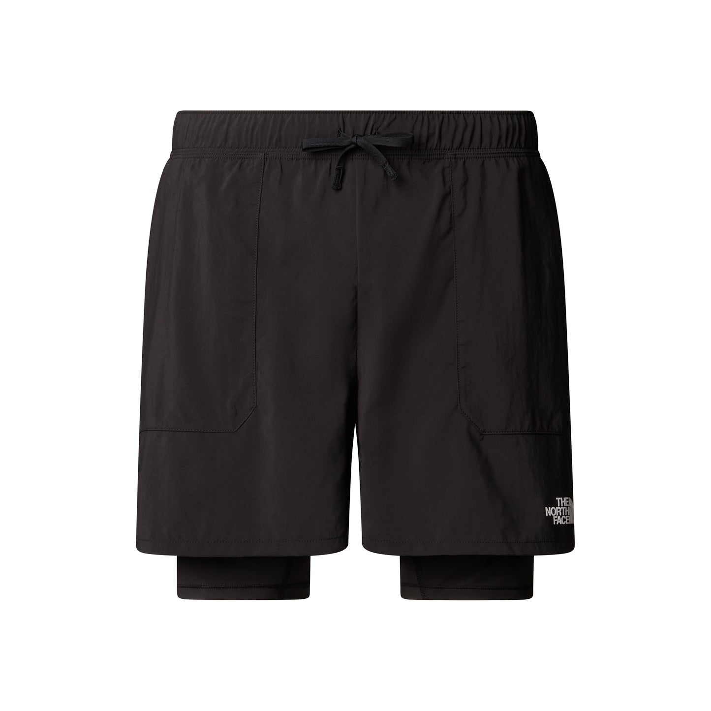 The North Face Sunriser 2in1 6in Pantaloncini Da Corsa Uomini-Nero