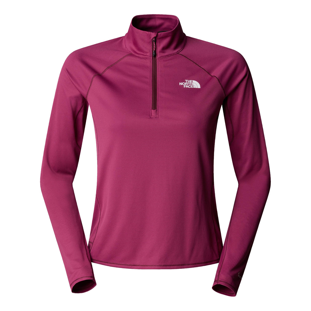 The North Face Sunriser 1/4 Zip Camicia Da Corsa Donna-Berry