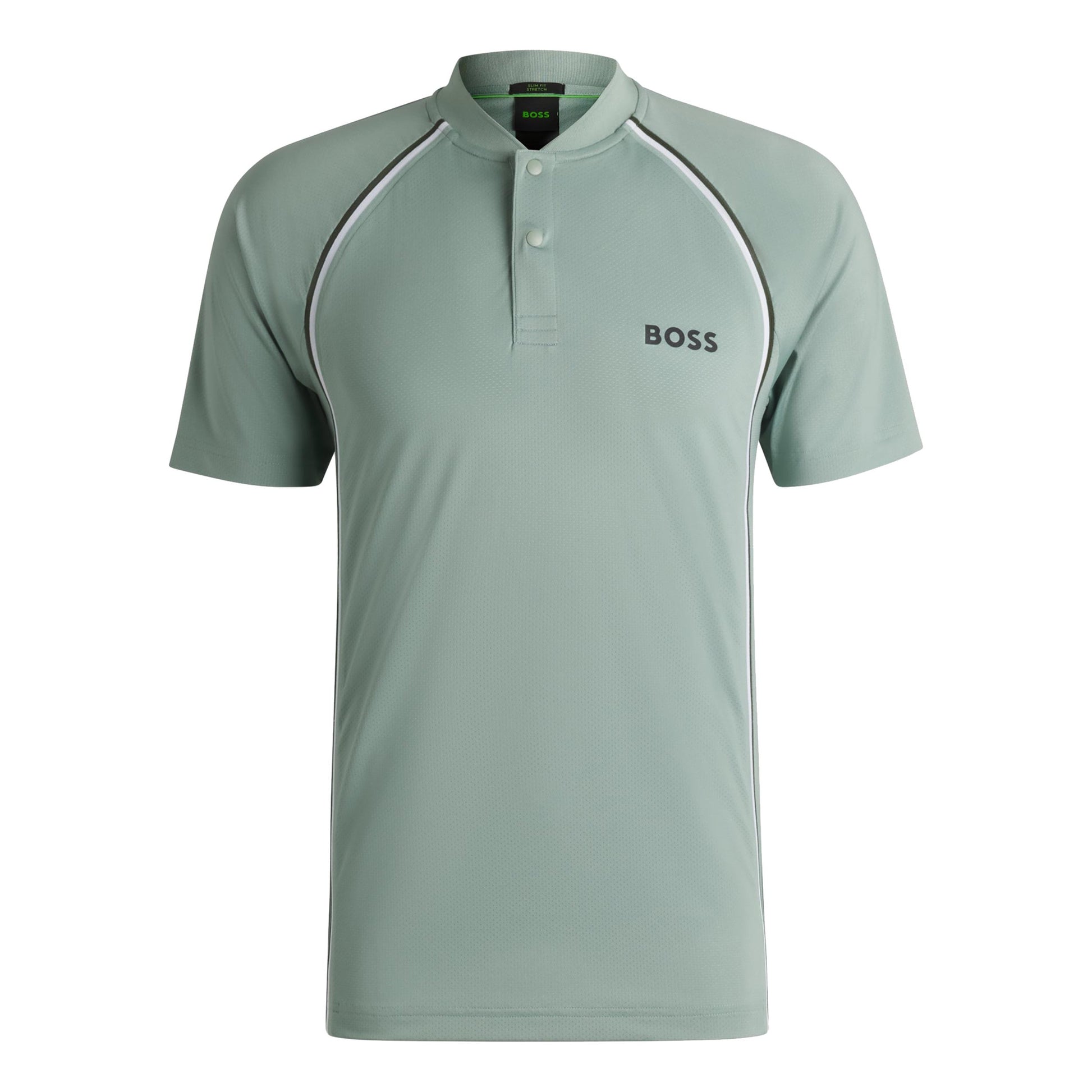 BOSS Pariq TOC Mesh Polo Uomini-Salvia