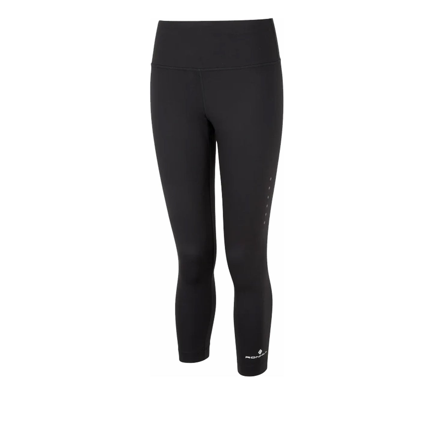 Ronhill Core Crop Calzamaglia Da Corsa Donna-Nero,Bianco
