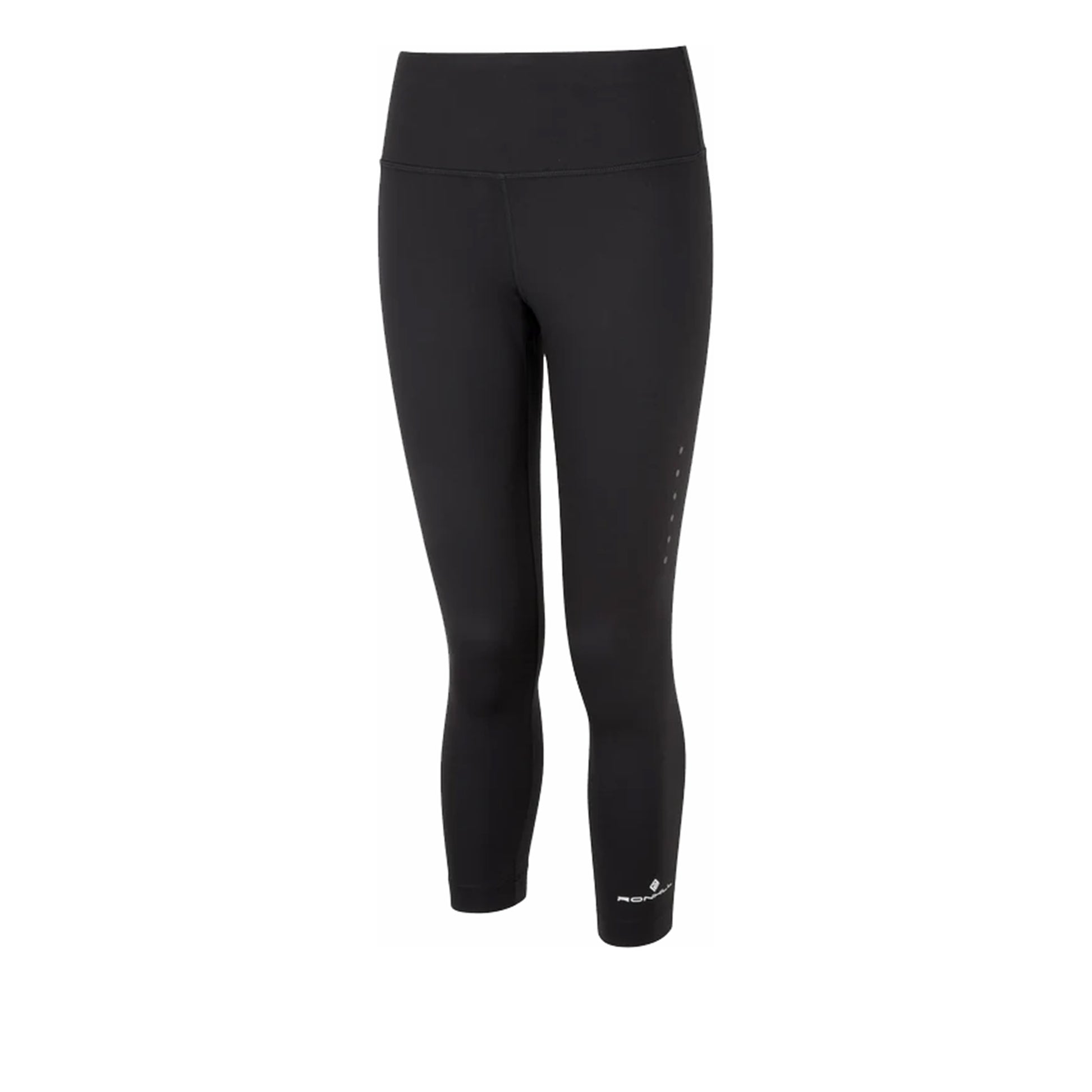 Ronhill Core Crop Calzamaglia Da Corsa Donna-Nero,Bianco
