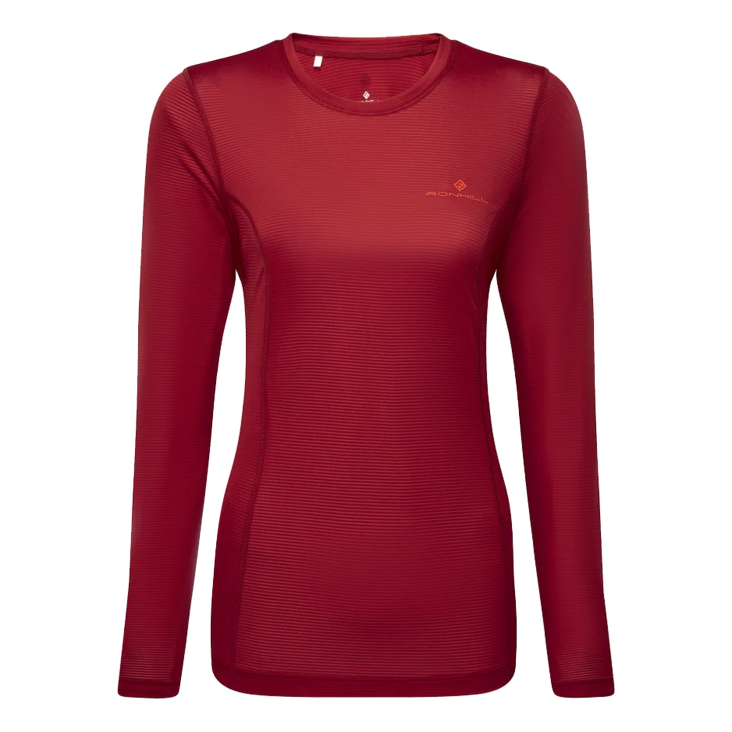 Ronhill Tech Longsleeve Camicia Da Corsa Donna-Rosso