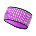 Afterhours Fascia per la testa Unisex - viola, argento