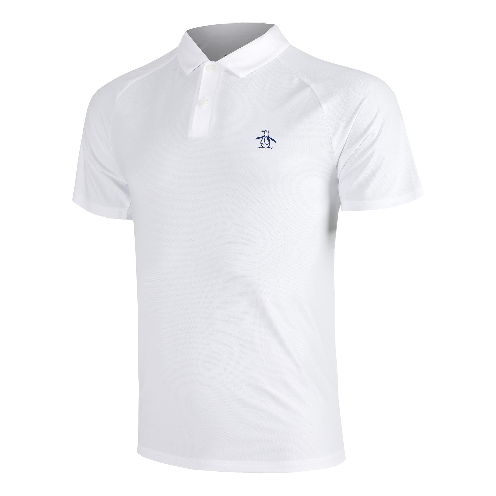Original Penguin Legacy Gussett Polo Uomini-Bianco