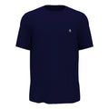 Solid Maglietta Uomini-Blu Scuro