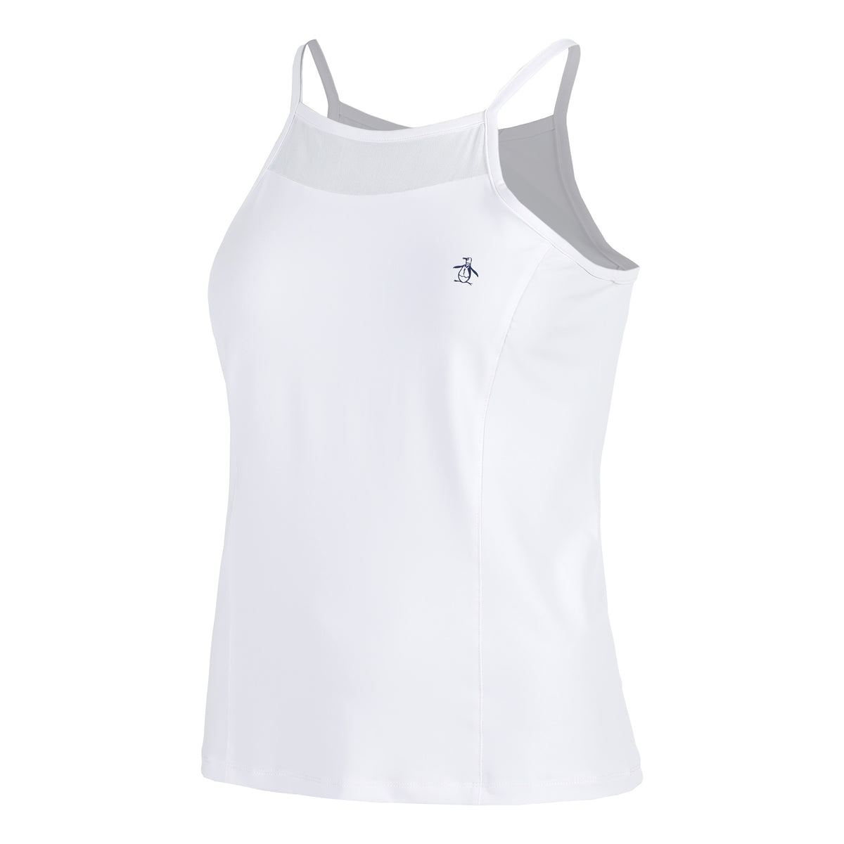 Original Penguin Mesh Canottiera Donna-Bianco