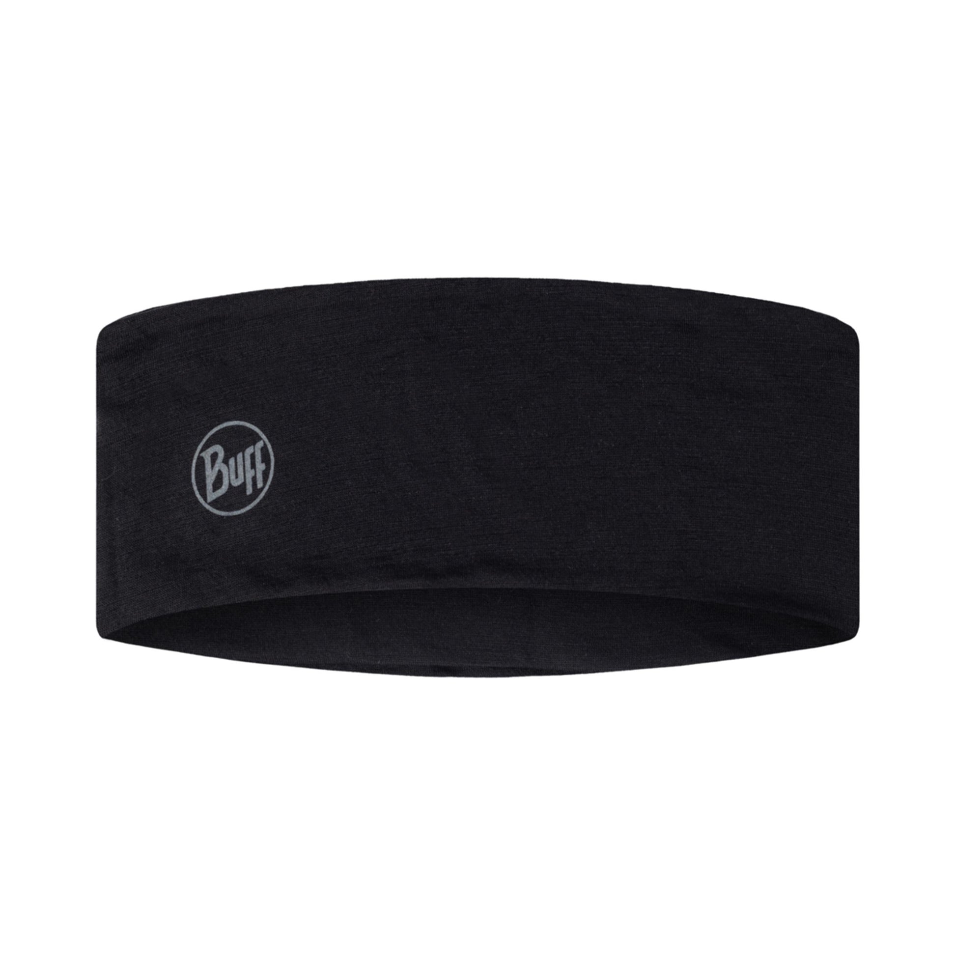 Buff Merino Lightweight Fascia per la testa Unisex - nero,