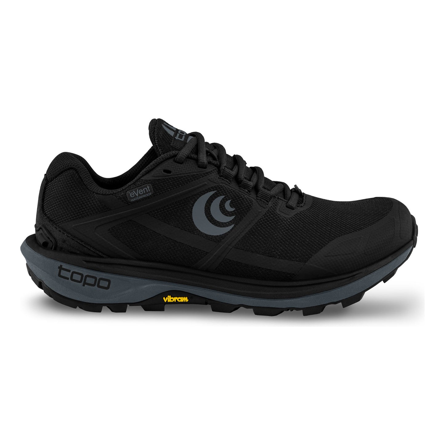 TOPO ATHLETIC Terraventure 4 WP Scarpa Da Trail Uomini-Nero,Grigio