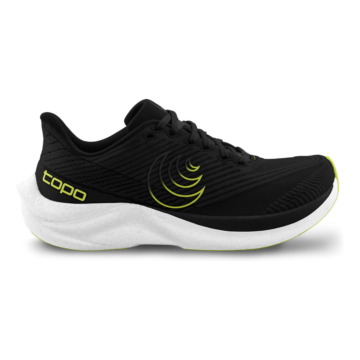 TOPO ATHLETIC Cyclone 3 Scarpa Da Competizione Uomini-Nero,Lime