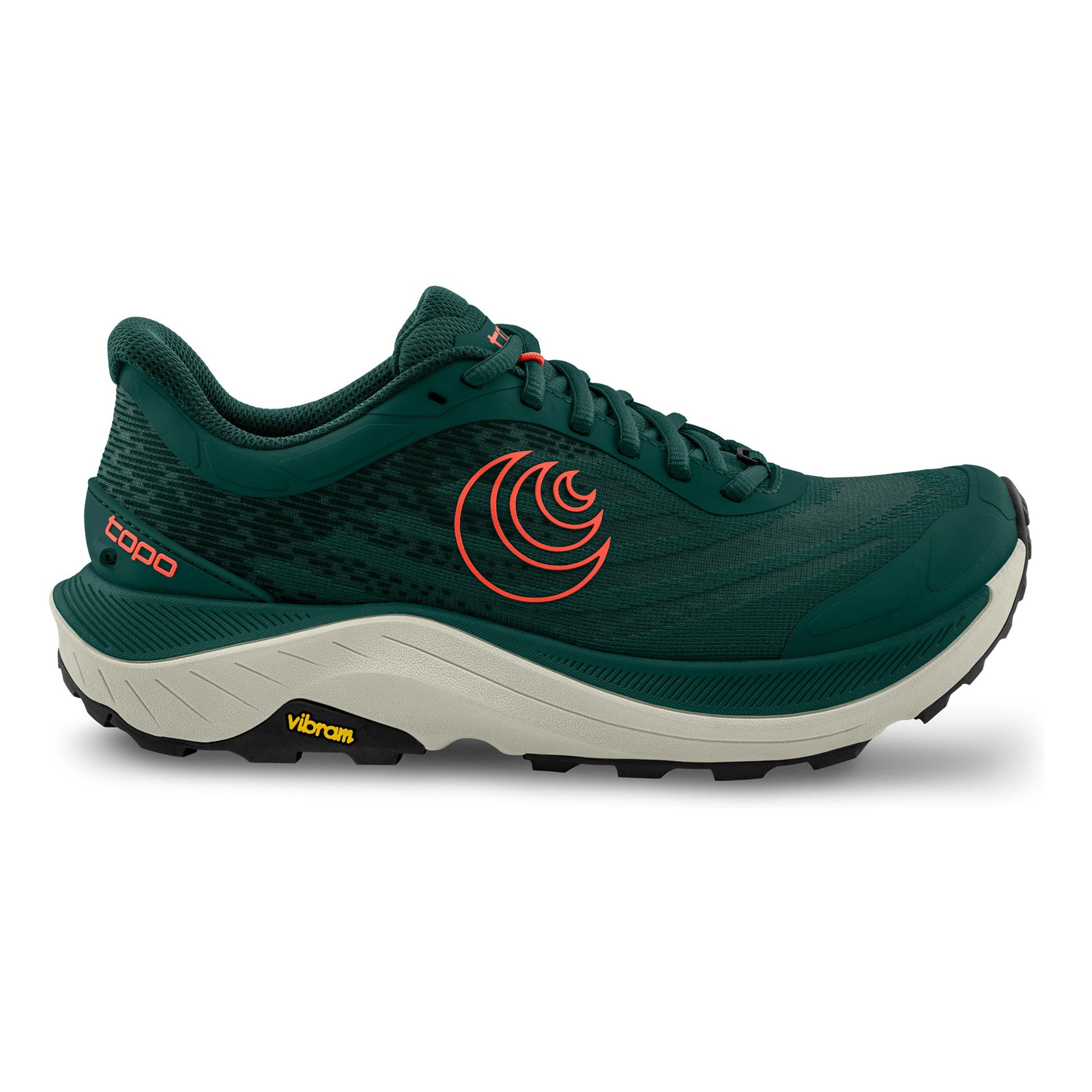 TOPO ATHLETIC Ultraventure 4 Scarpa da trail Uomini - verde scuro, arancione