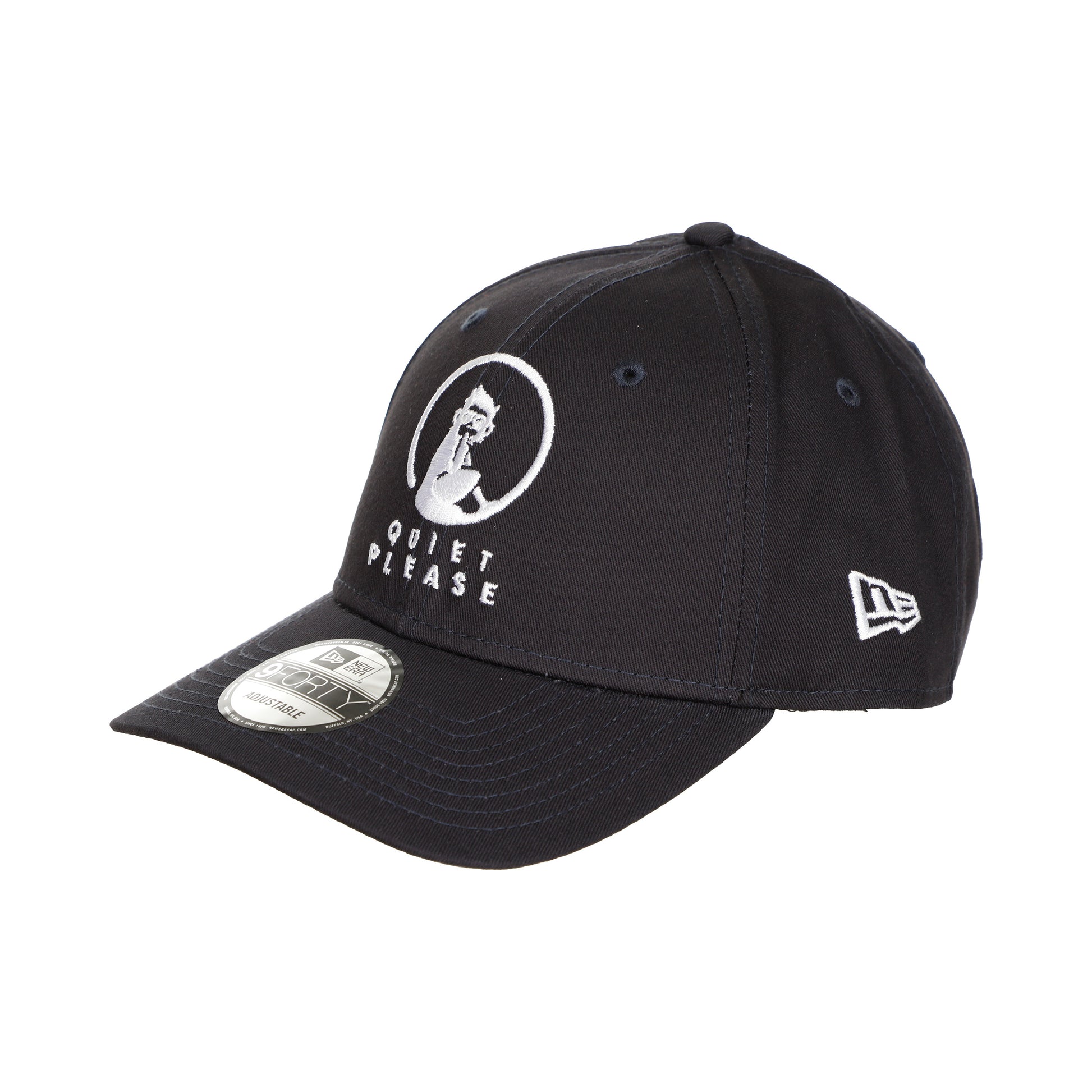 Quiet Please New Era Core 9 Forty Cappellino-Blu Scuro,Bianco