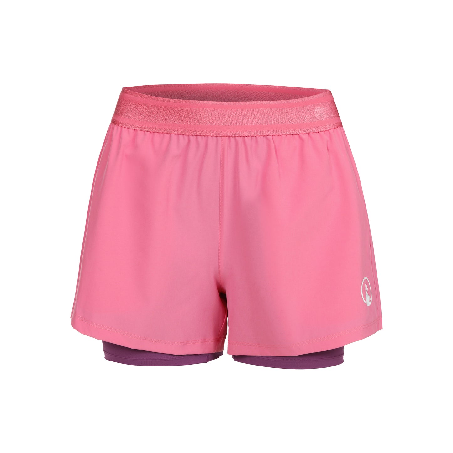 Quiet Please Point 2in1 Pantaloncini Donna - rosa, berry