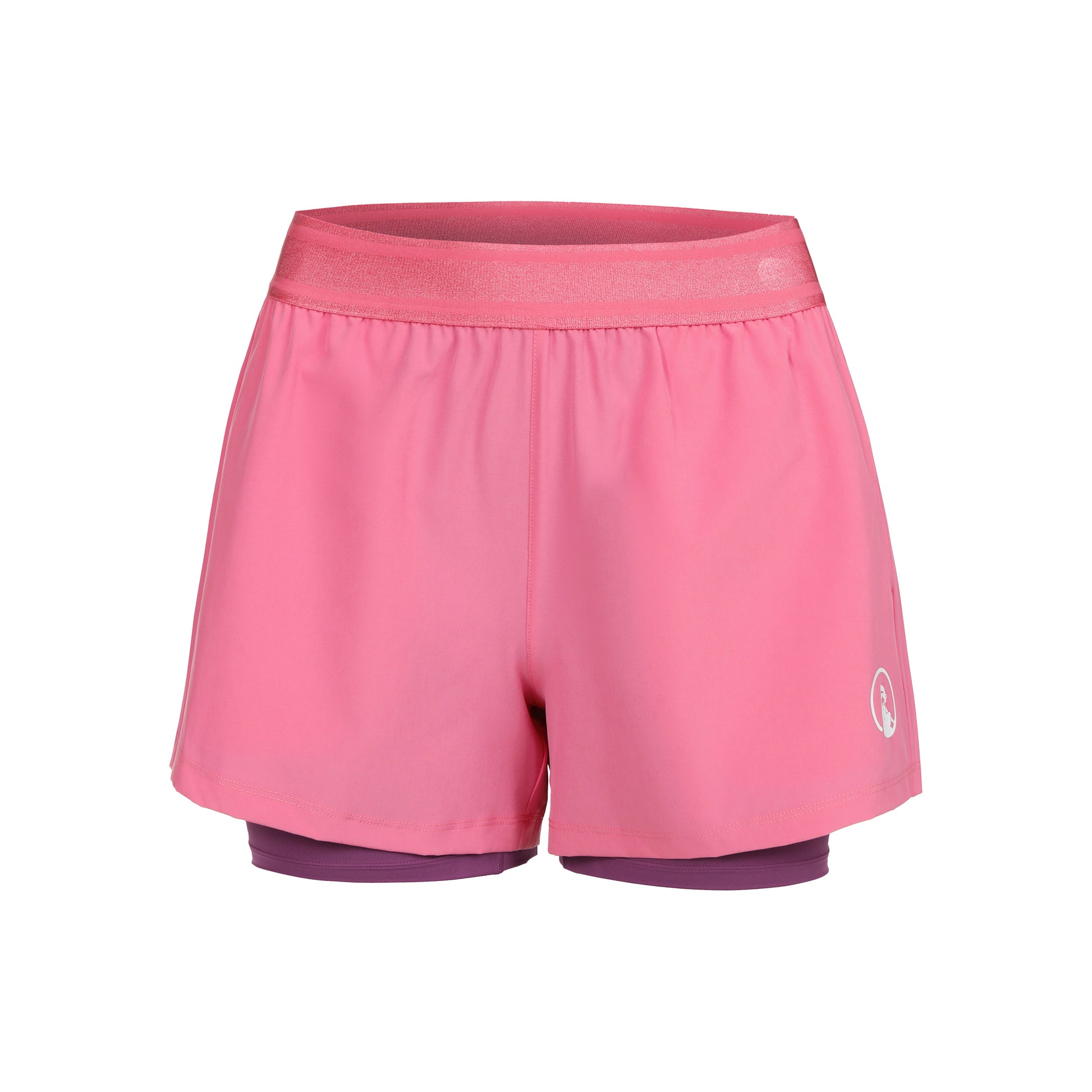 Quiet Please Point 2in1 Pantaloncini Donna - rosa, berry