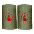 Polsino anti sudore Confezione da 2 lungo - oliva
