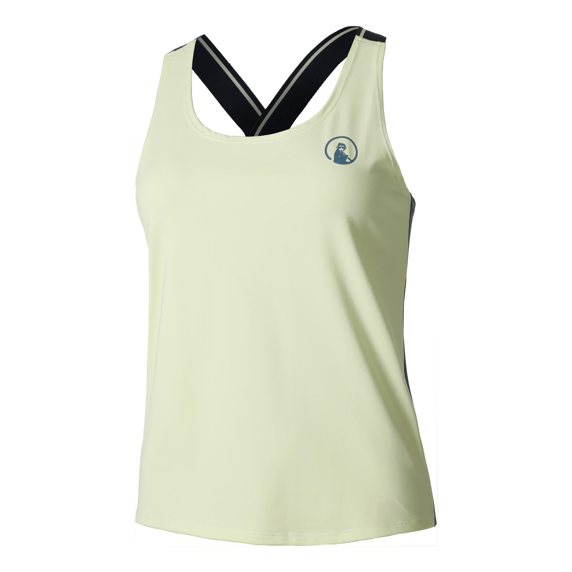 Quiet Please Perspectives Serve & Volley Canottiera Donna-Lime