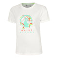 Wild Sketchy Maglietta Donna-Bianco,Multicolore