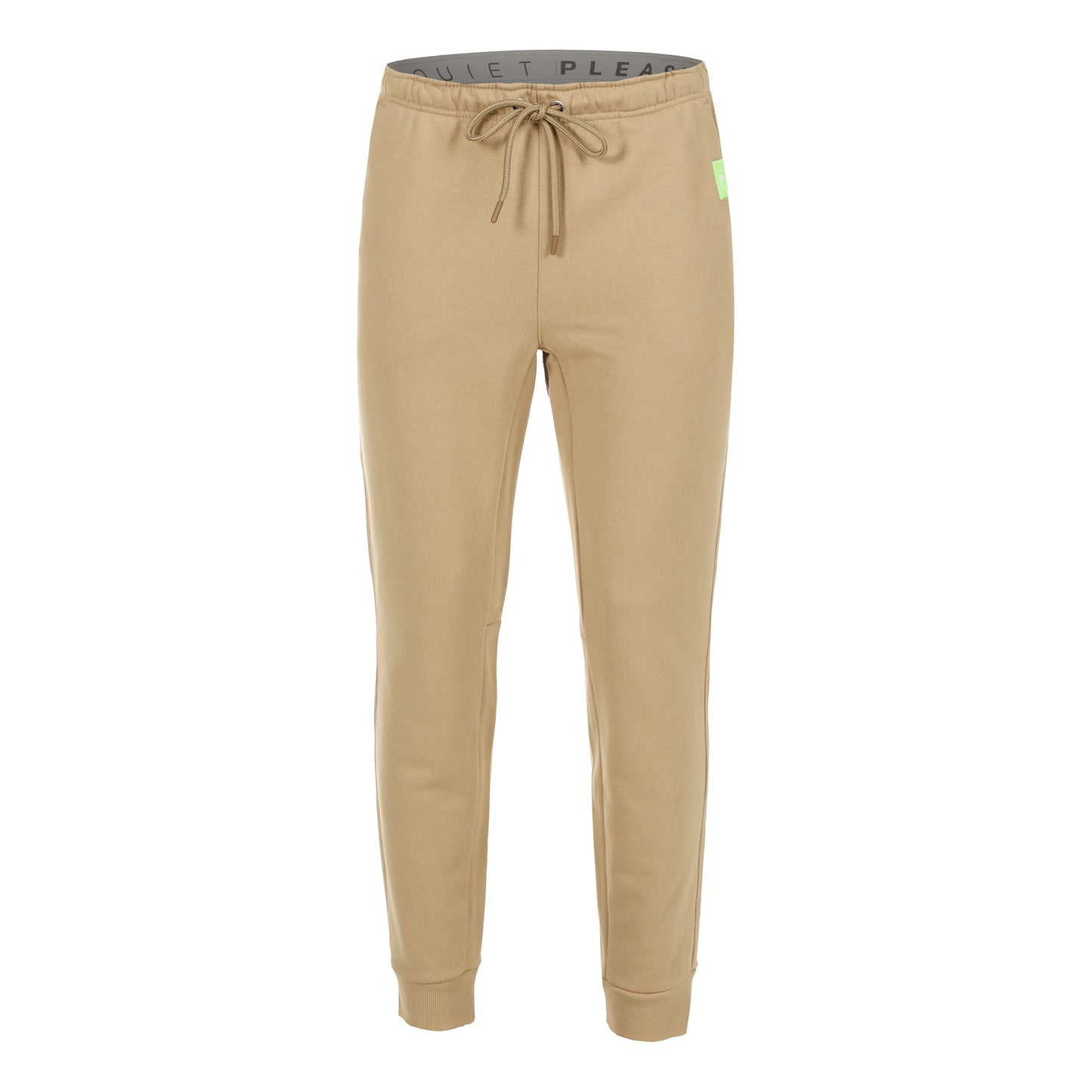 Quiet Please Wild Easy Pantalone Da Allenamento Uomini-Beige,Verde Neon