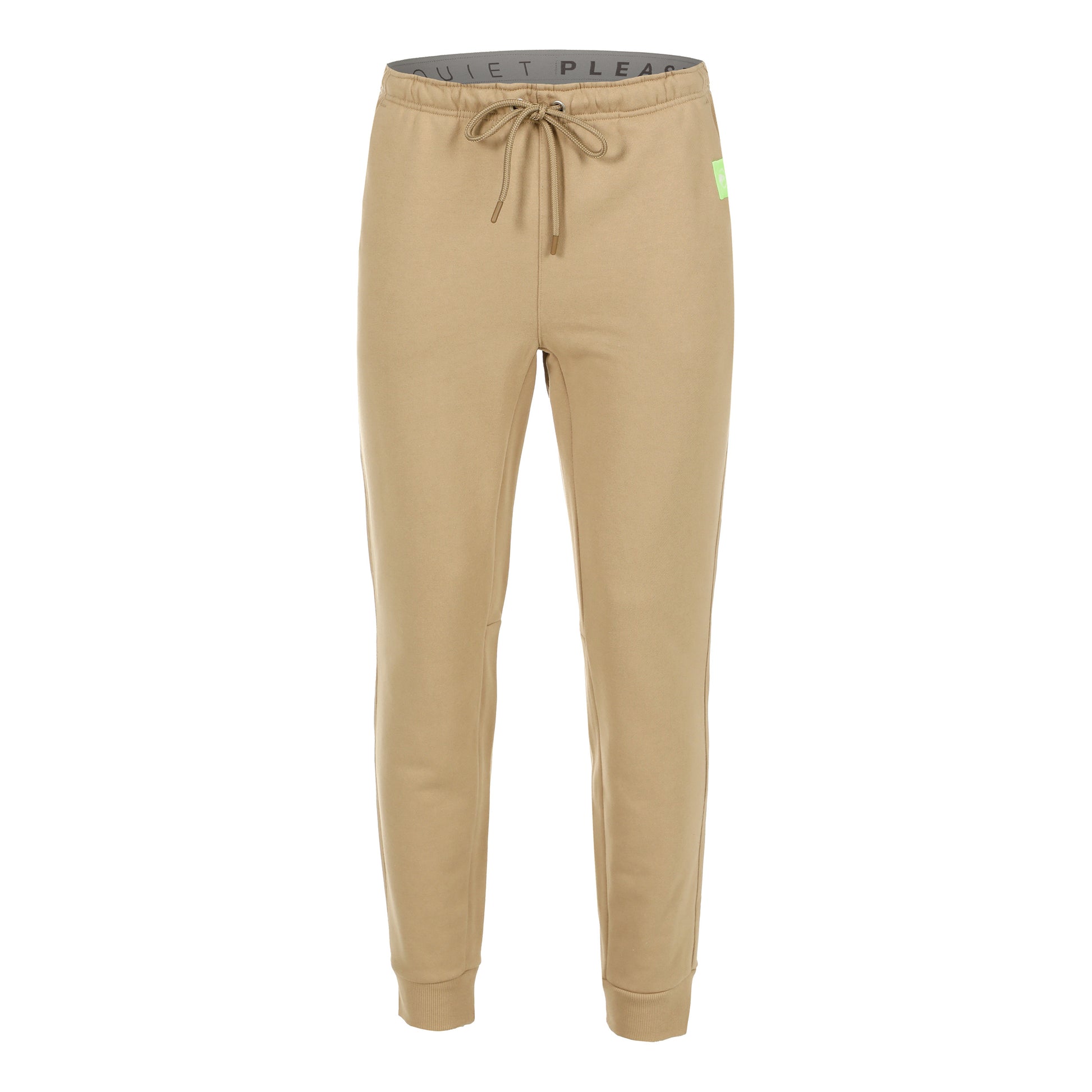 Quiet Please Wild Easy Pantalone Da Allenamento Uomini-Beige,Verde Neon