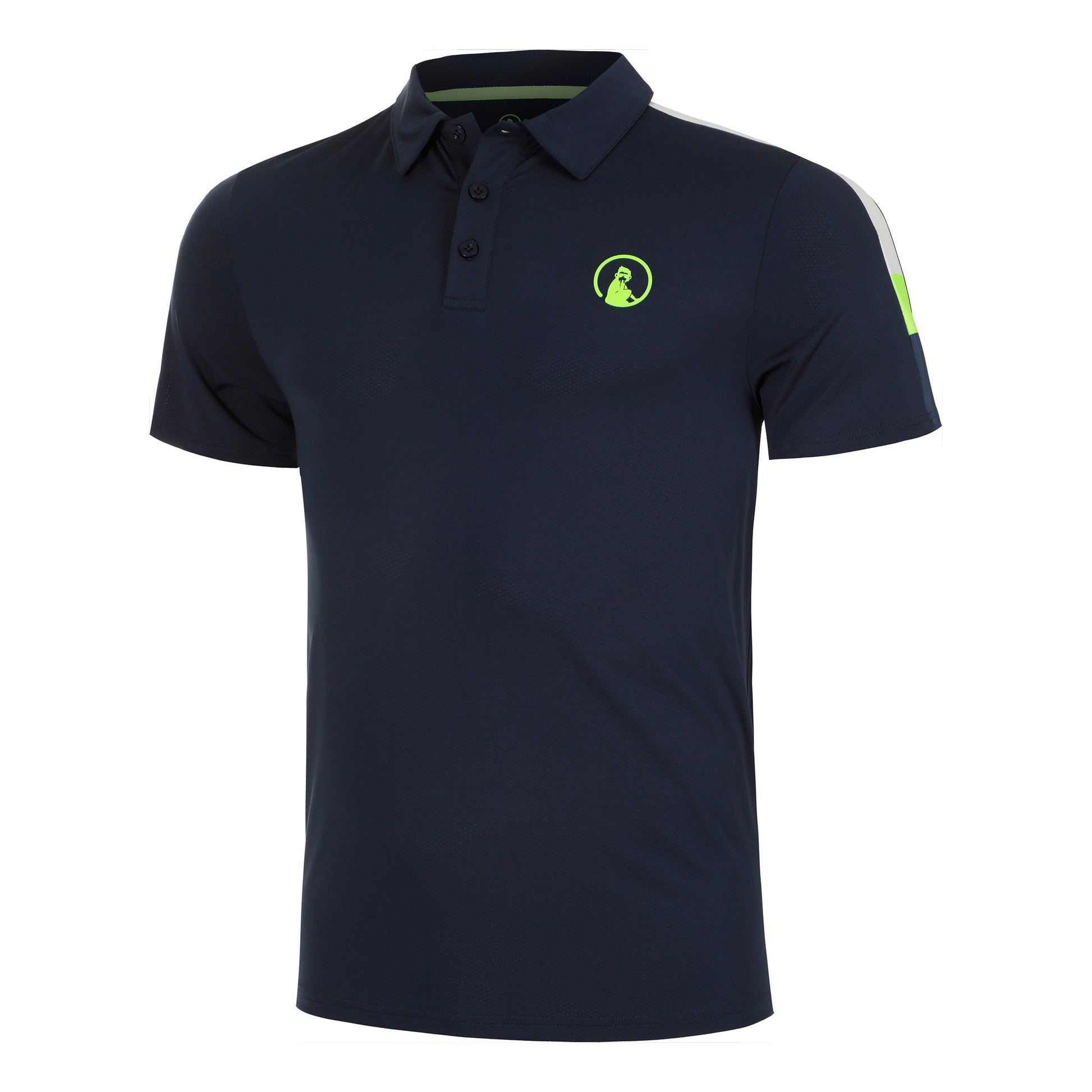 Quiet Please Wild Tournament Hori Polo Uomini-Blu Scuro,Multicolore