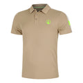 Wild Tournament Hori Polo Uomini-Beige,Multicolore