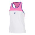 Racerback Canottiera Donna - rosa, blu