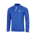 Crushig Serve 1/4 Zip Manica lunga Ragazzi - blu, bianco