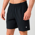 Ace Sports 8 Inch Pantaloncini Uomini-nero, bianco