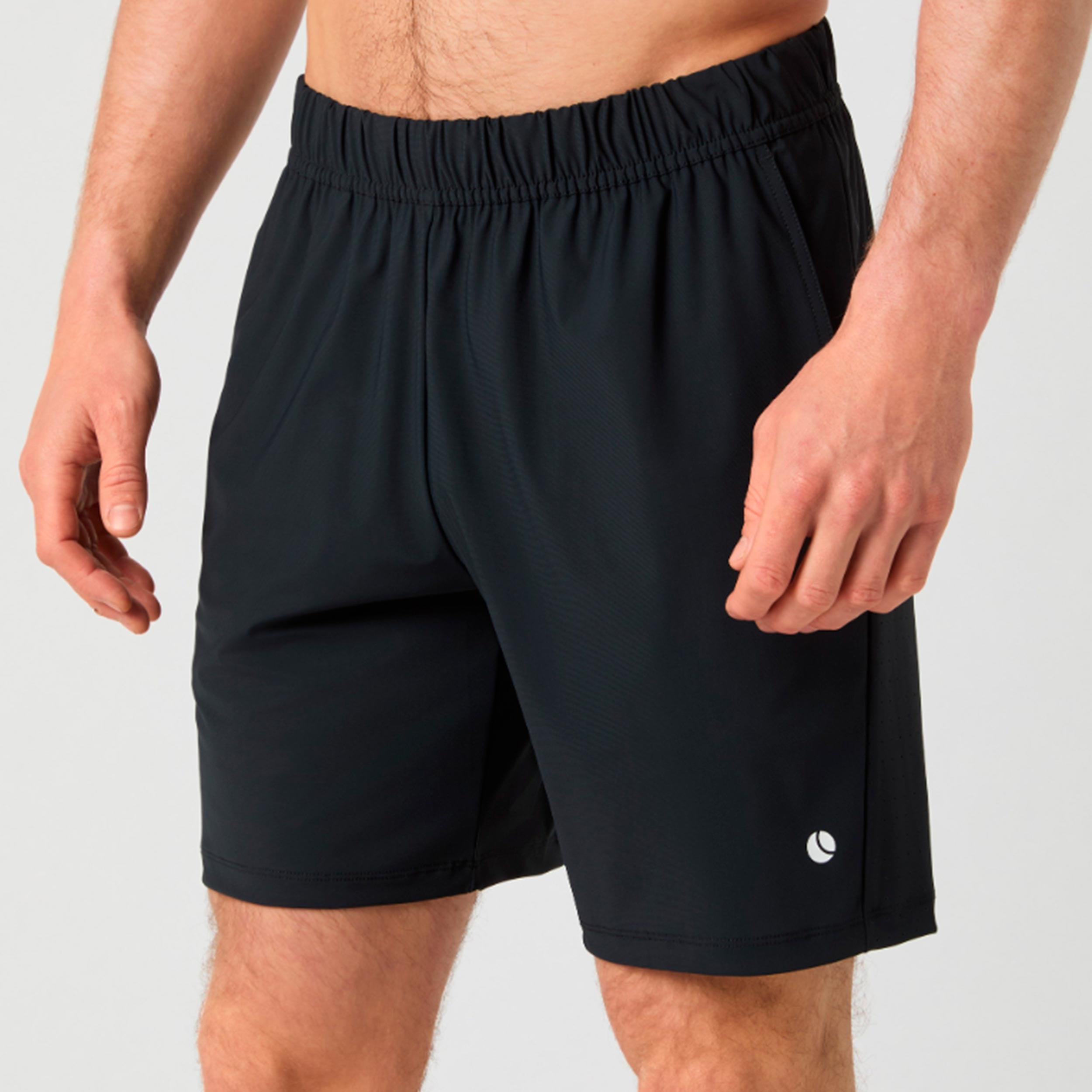 Björn Borg Ace Sports 8 Inch Pantaloncini Uomini-nero, bianco