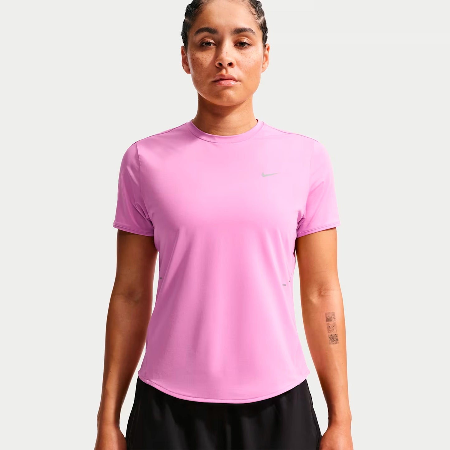 Nike Swift Camicia da corsa Donna - rosa, argento