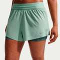 Swift Pantaloncini da corsa Donna - verde chiaro, argento