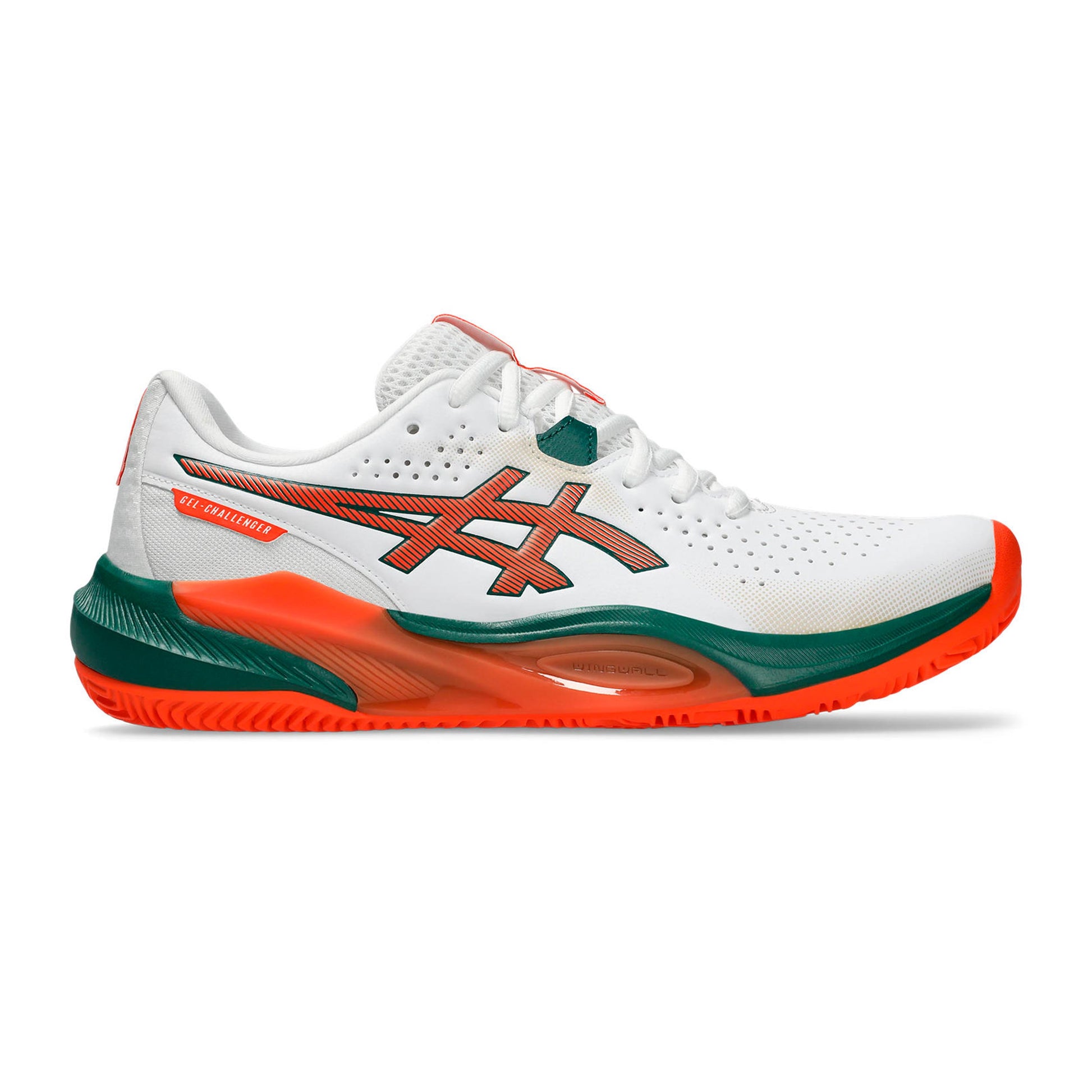 ASICS Gel-Challenger 15 Scarpa da padel Uomini - bianco, verde scuro