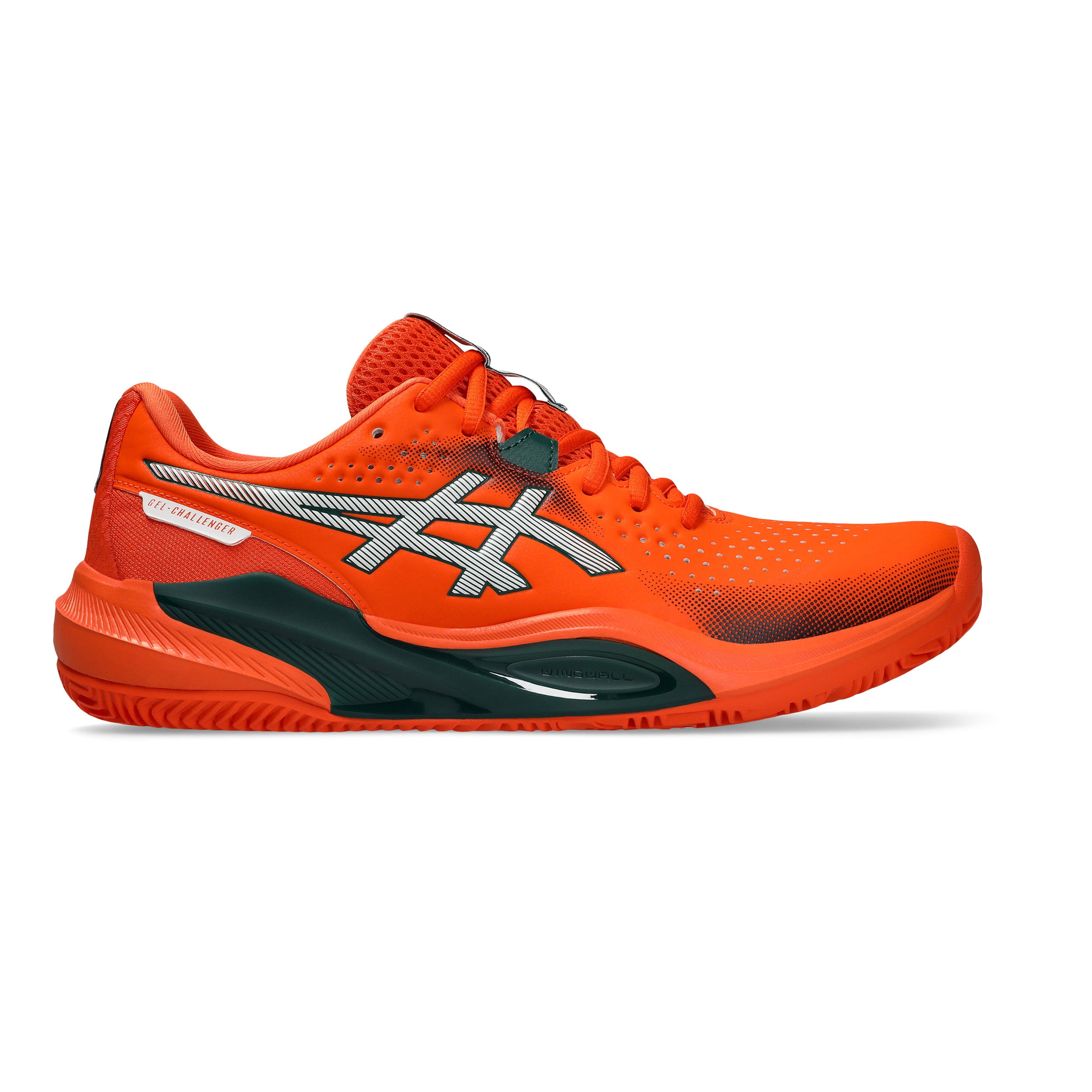 ASICS Gel-Challenger 15 Scarpa da padel Uomini - arancione neon, argento