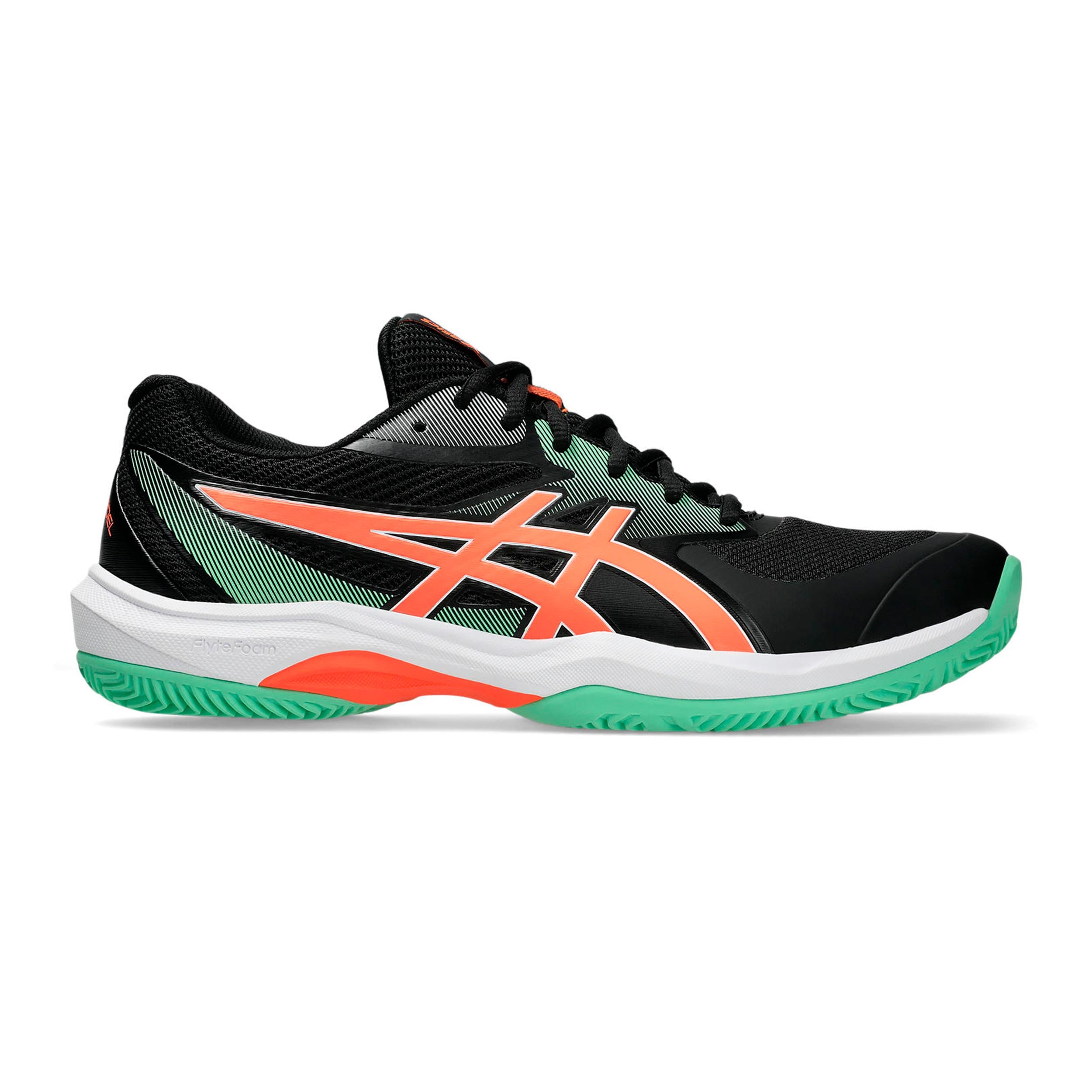 ASICS Game FF Scarpa da padel Uomini - nero, corallo