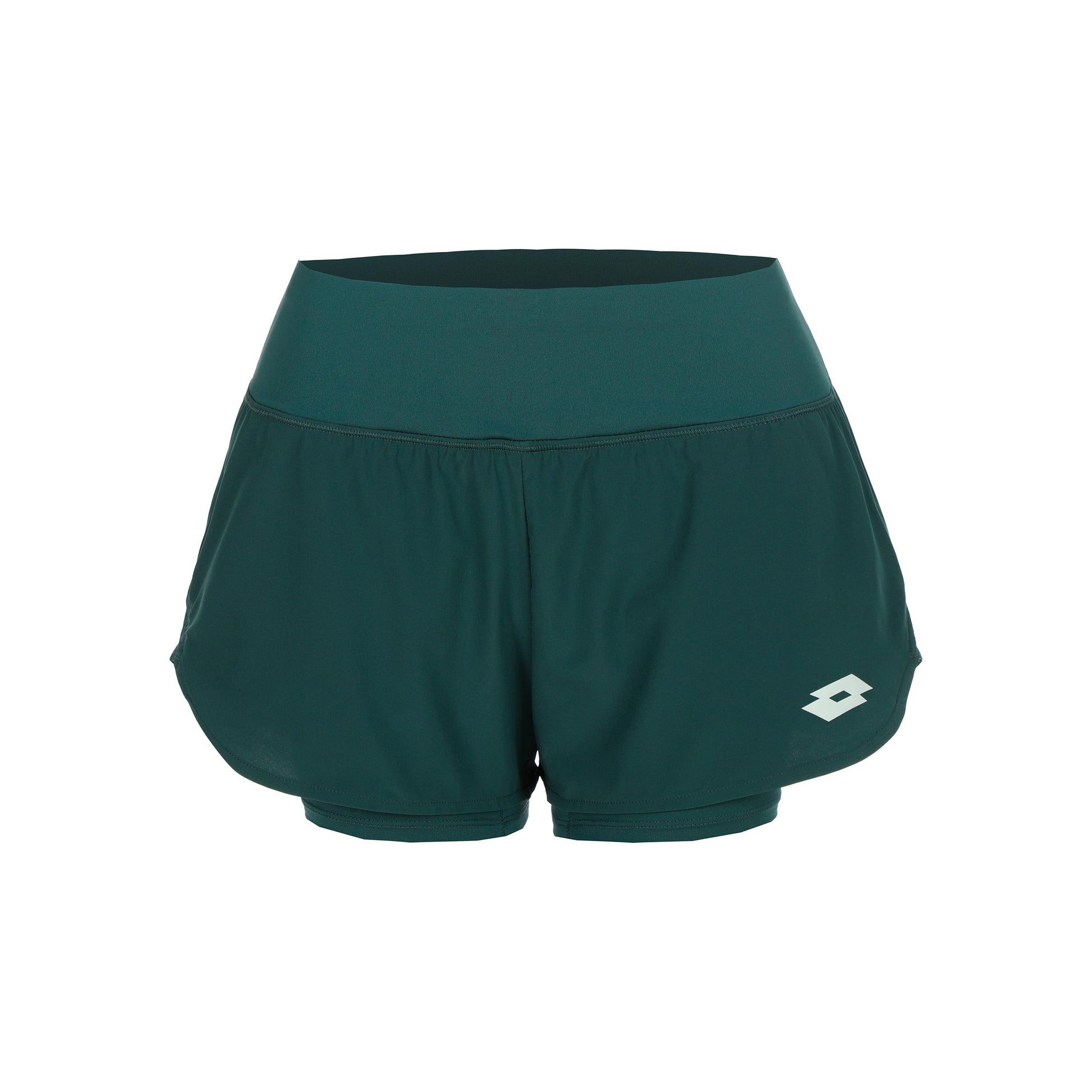 Lotto Tech II Pantaloncini Donna - color petrolio
