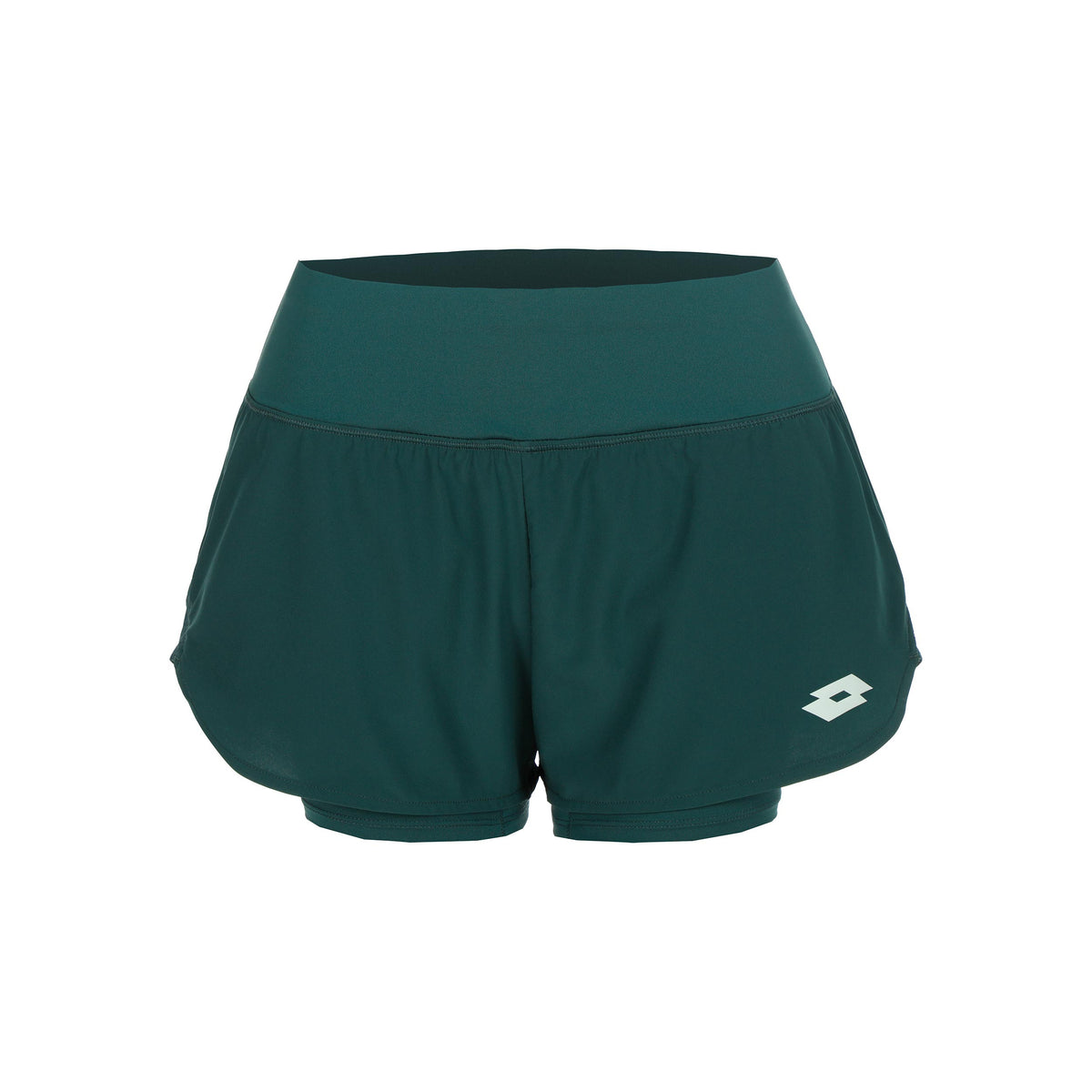 Lotto Tech II Pantaloncini Donna - color petrolio