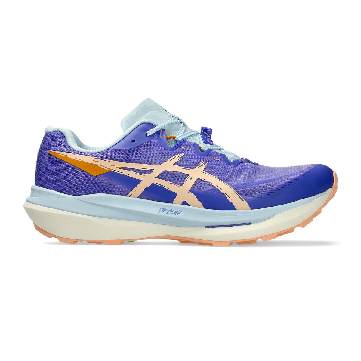 ASICS Fujispeed 4 Scarpa da trail Unisex - blu, arancione