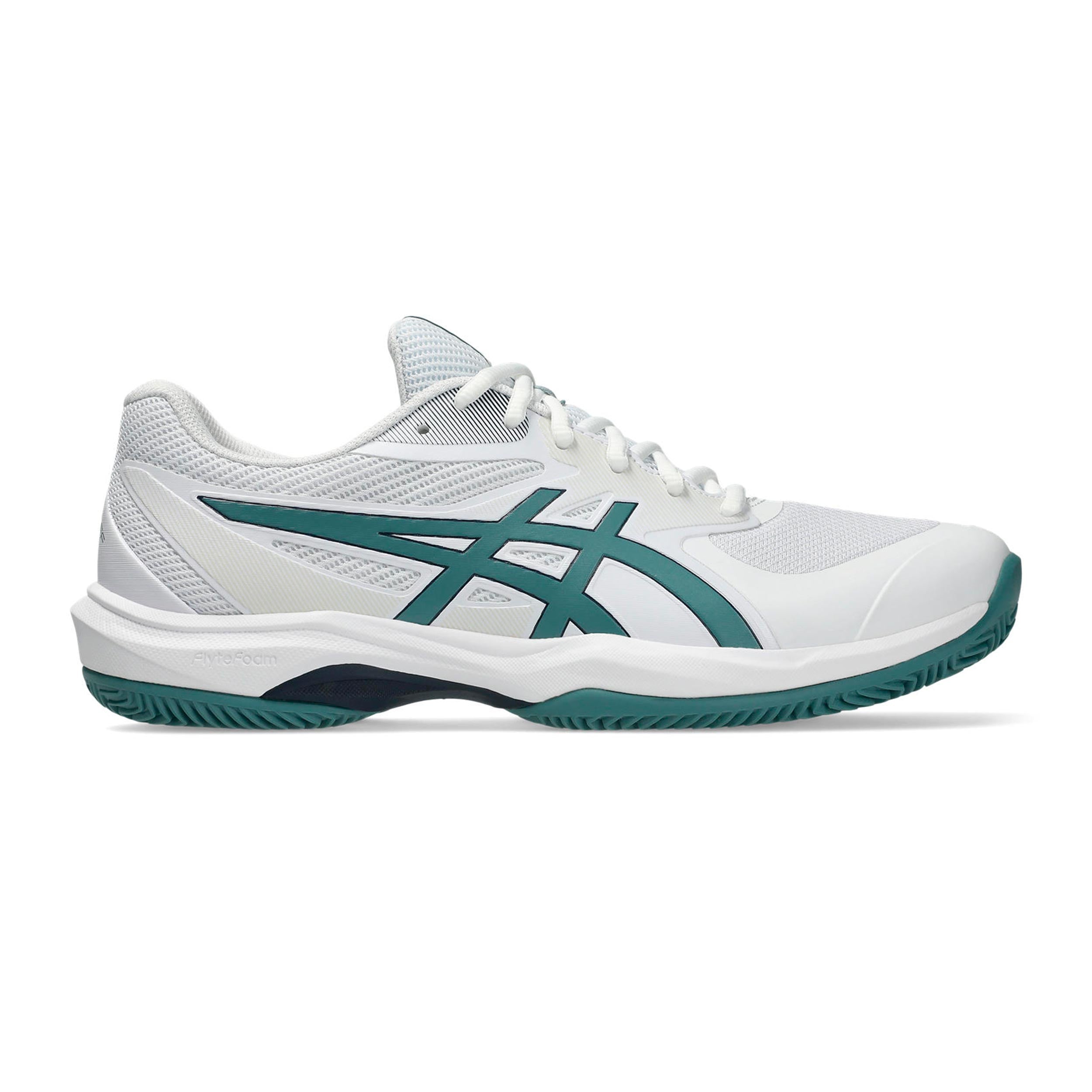 ASICS Game FF/OC Scarpa per terra rossa Uomini - bianco, salvia