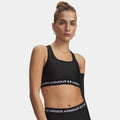 Crossback Mid Reggiseni sportivi Donna - nero, bianco