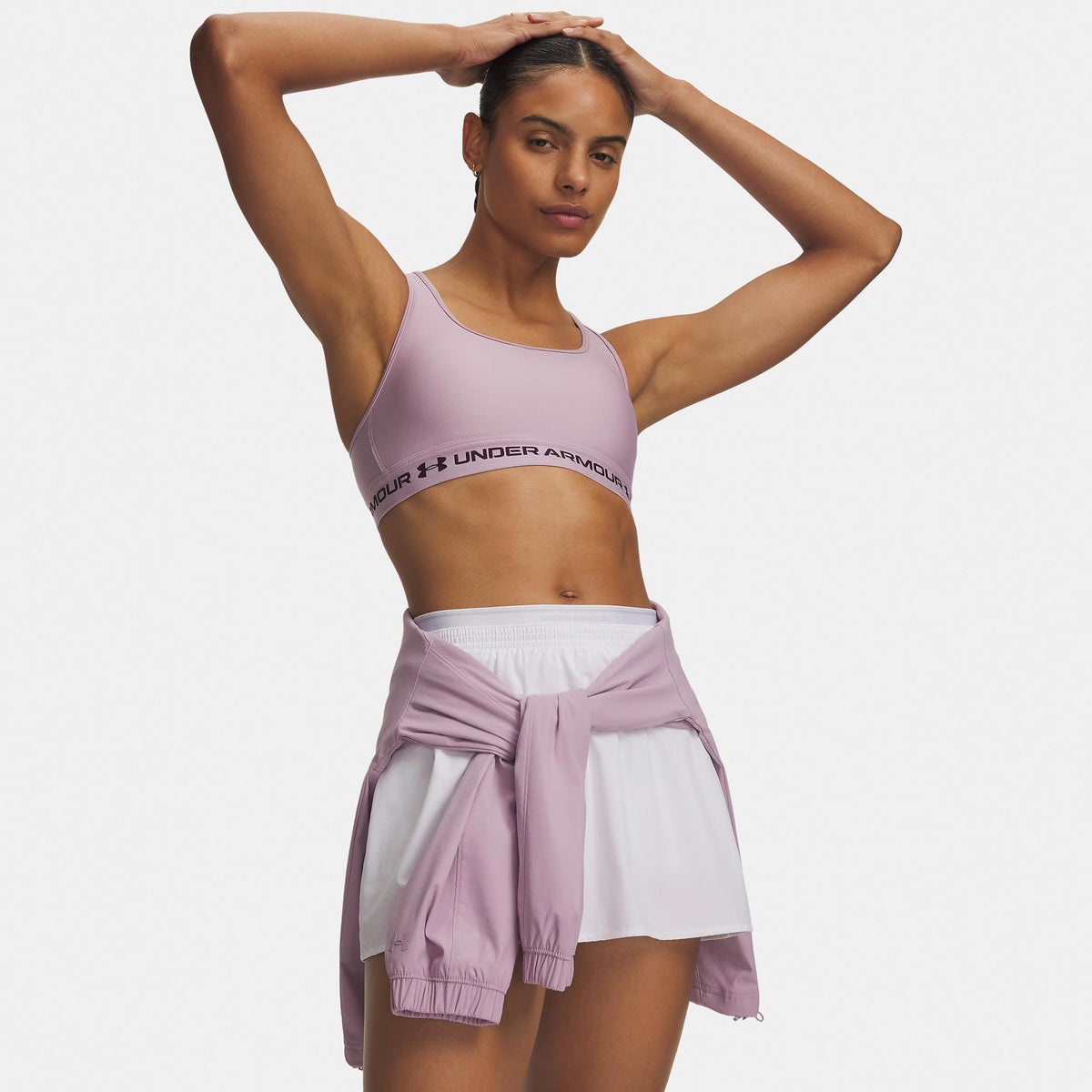 Under Armour Crossback Middle Reggiseni sportivi Donna - bacca, violett