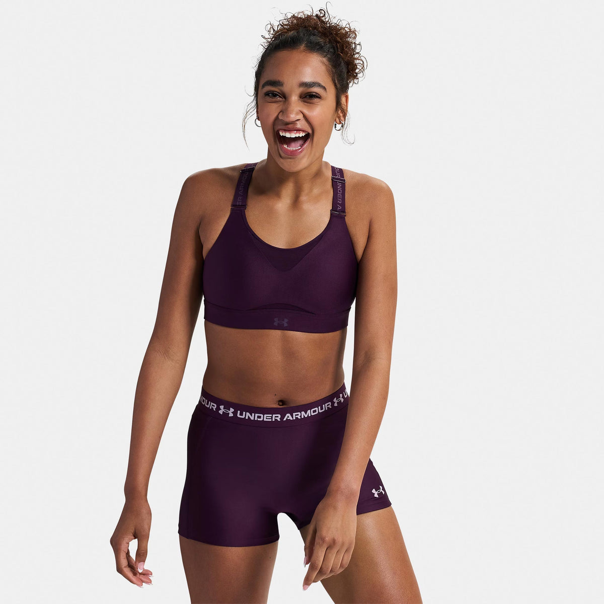 Under Armour Infinity High 2.0 Reggiseni sportivi Donna - lilla, violett